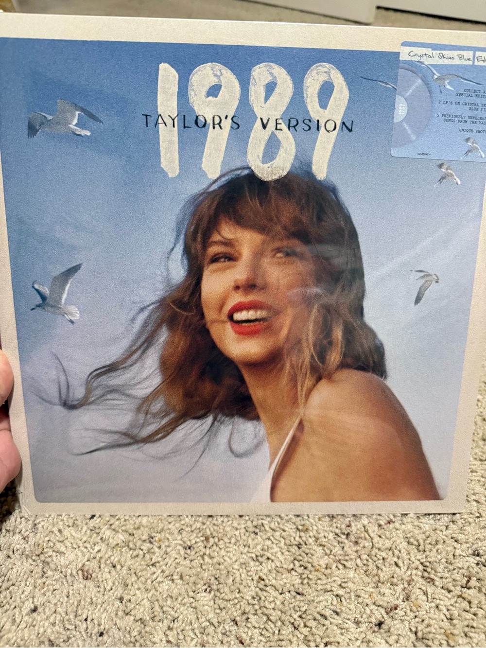 Taylor Swift Crystal Skies Blue Edition Vinyl - New Sealed excellent condition